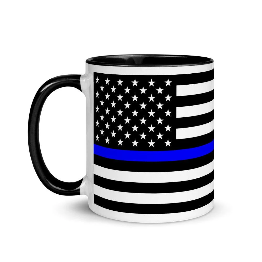 Thin Blue Line Mug - 11 Oz.