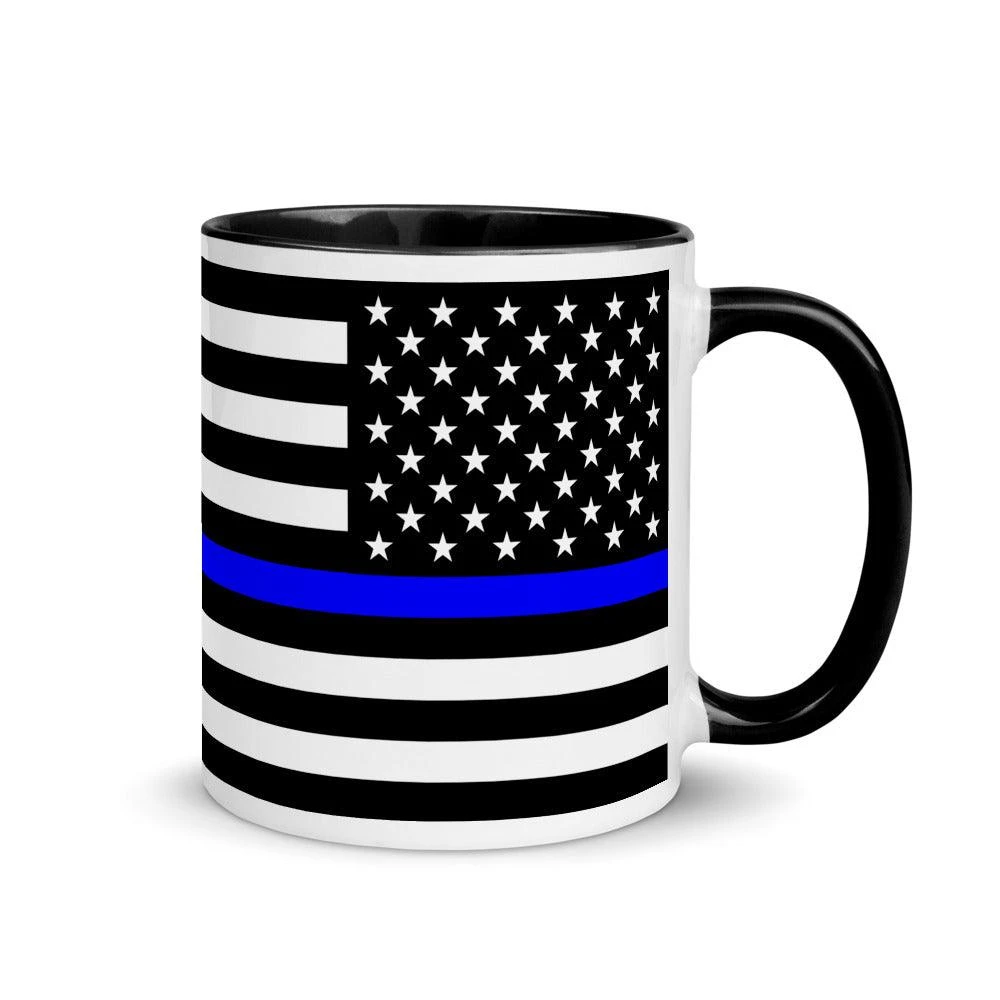 Thin Blue Line Mug - 11 Oz. - Image 2