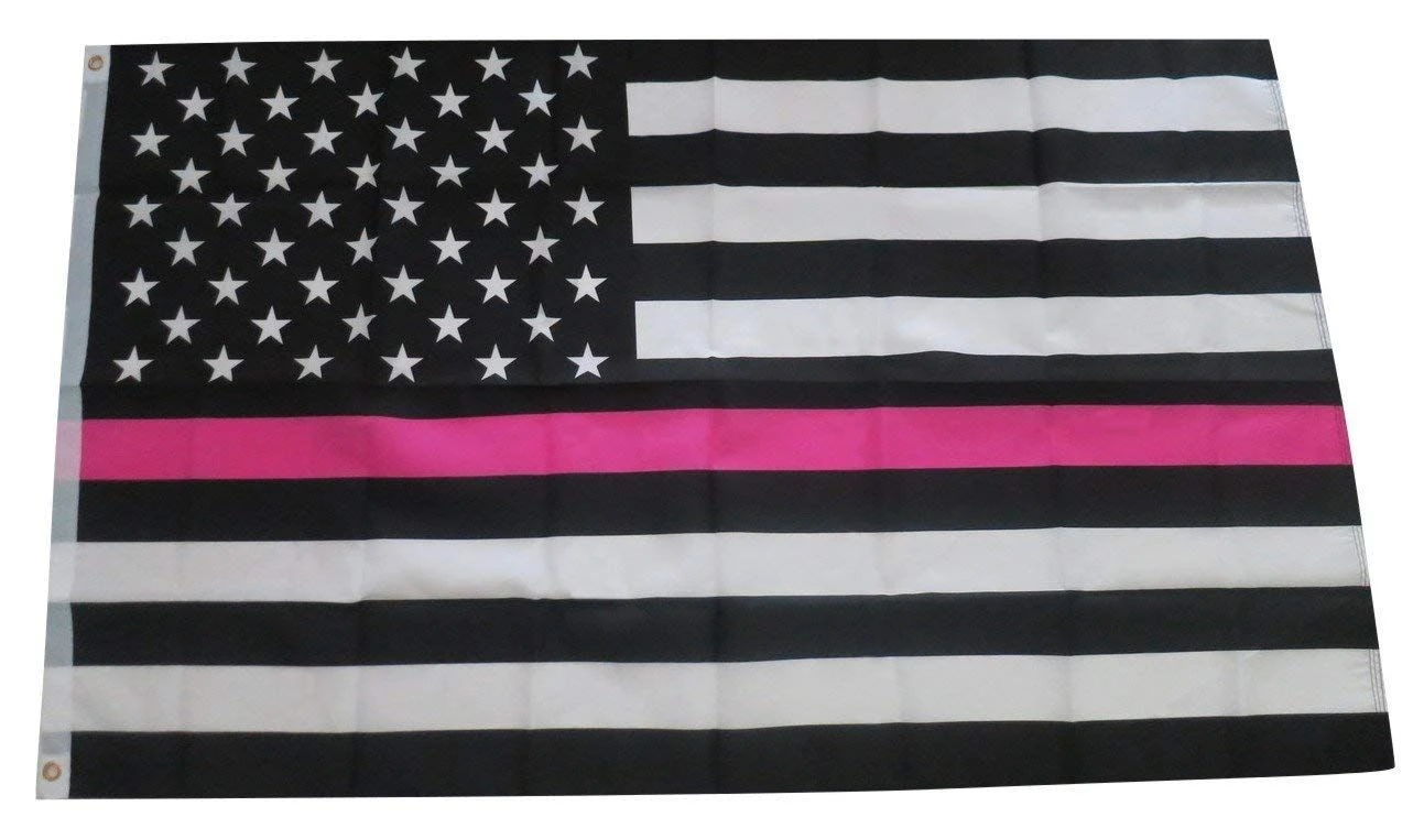 Thin Pink Line Flag