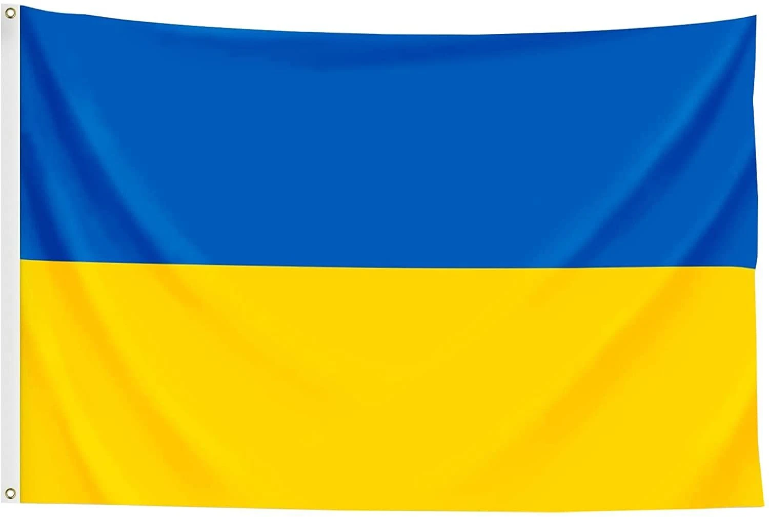 Outdoor Lightweight Economy Printed Ukraine Flags - Image 2