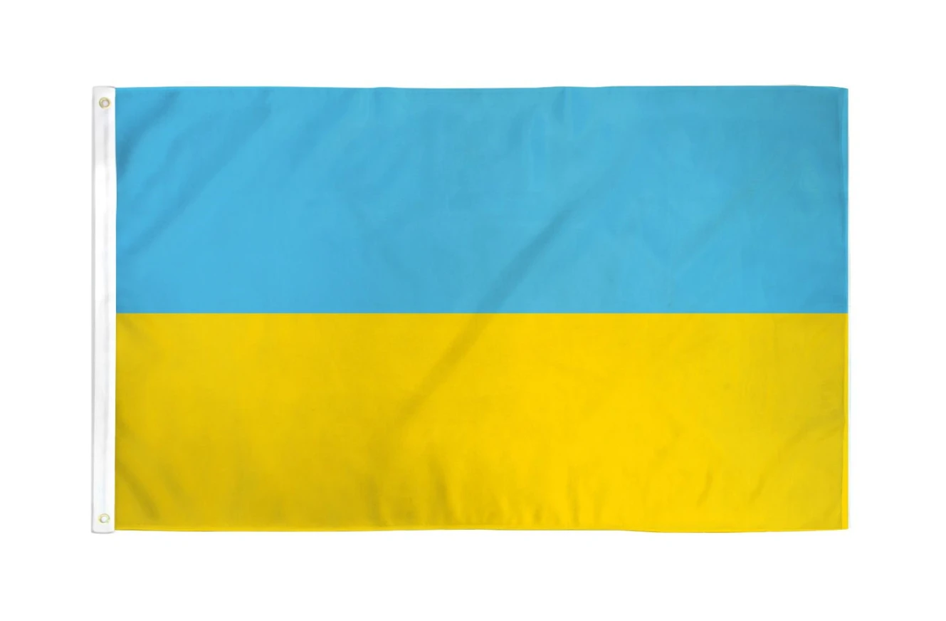 Outdoor Lightweight Economy Printed Ukraine Flags