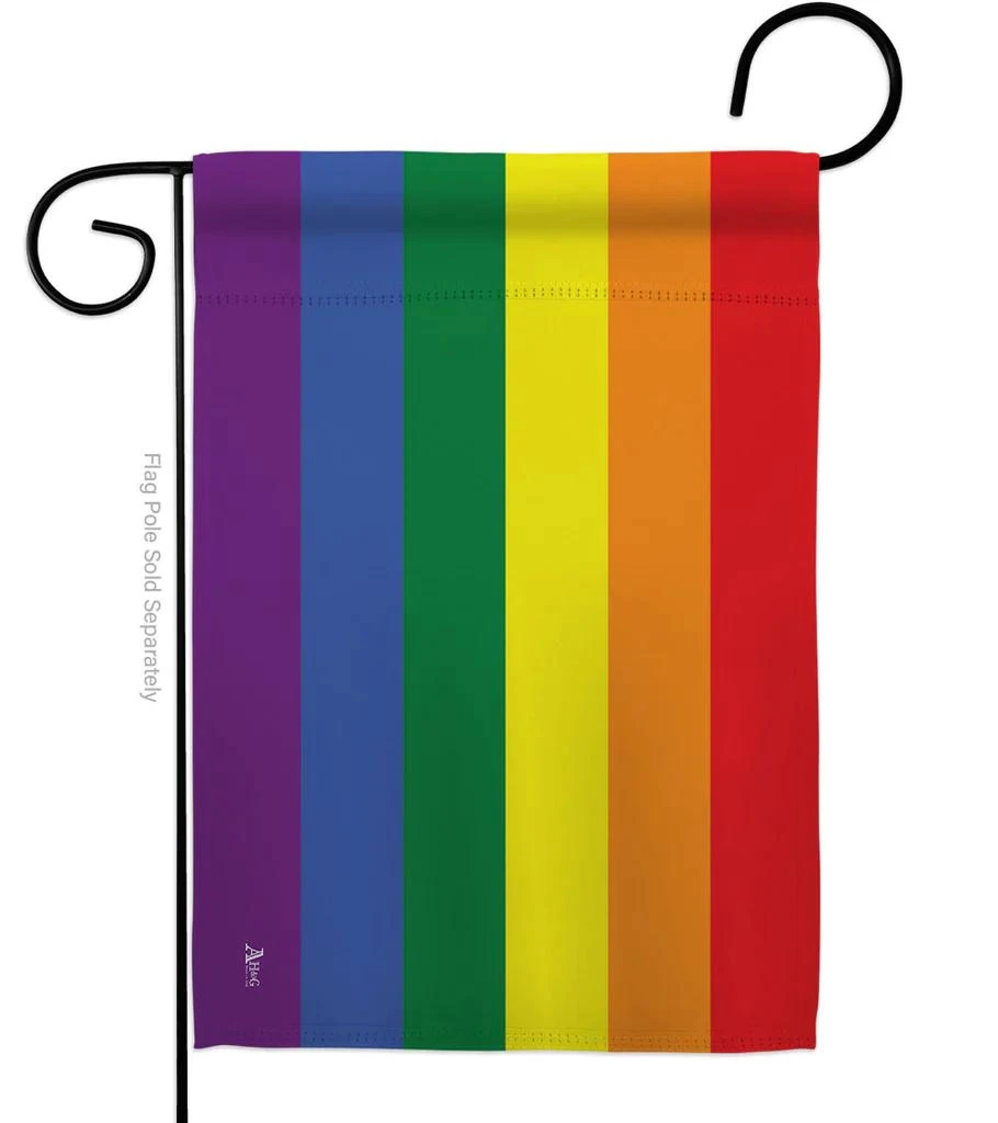 Rainbow Garden Flag