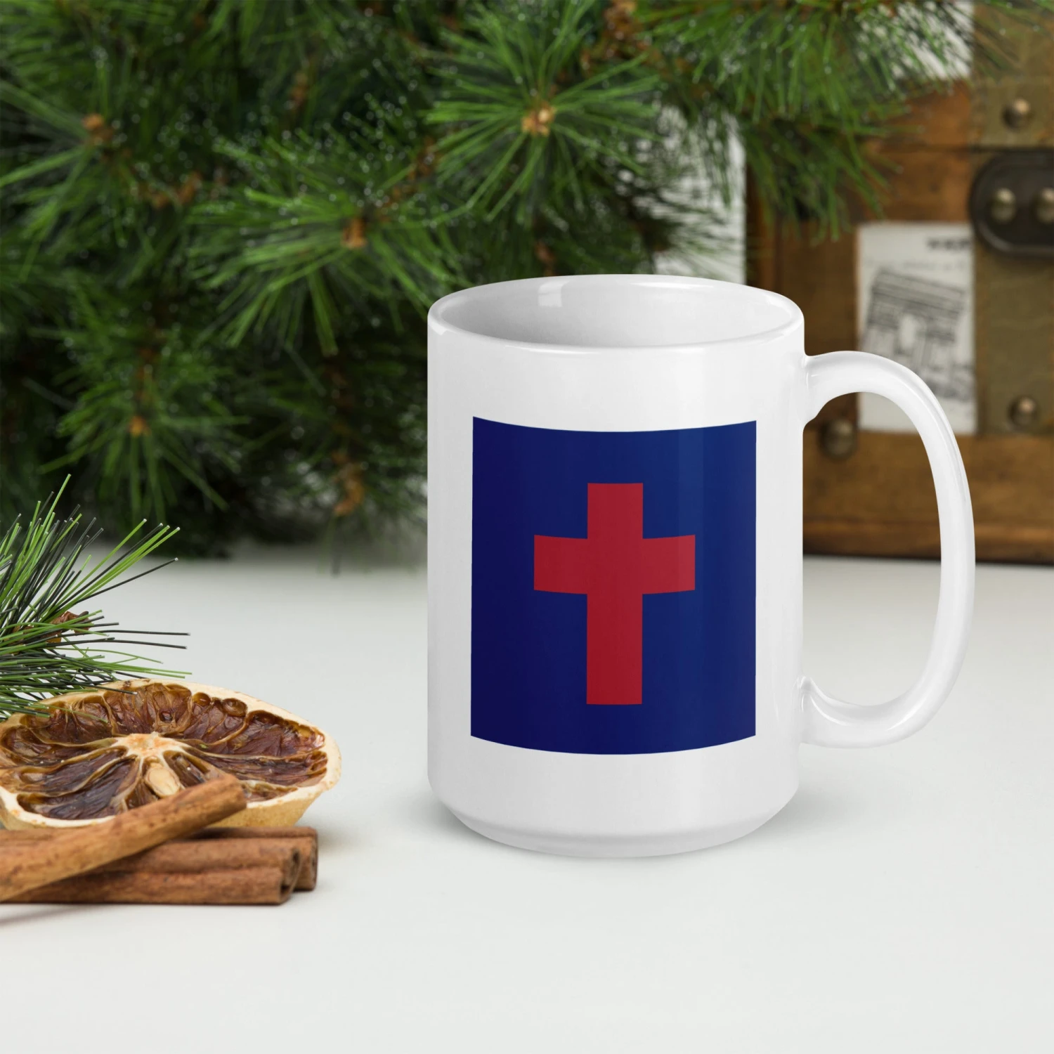 Christian Flag Mug - 11 Oz And 15 Oz - Image 9