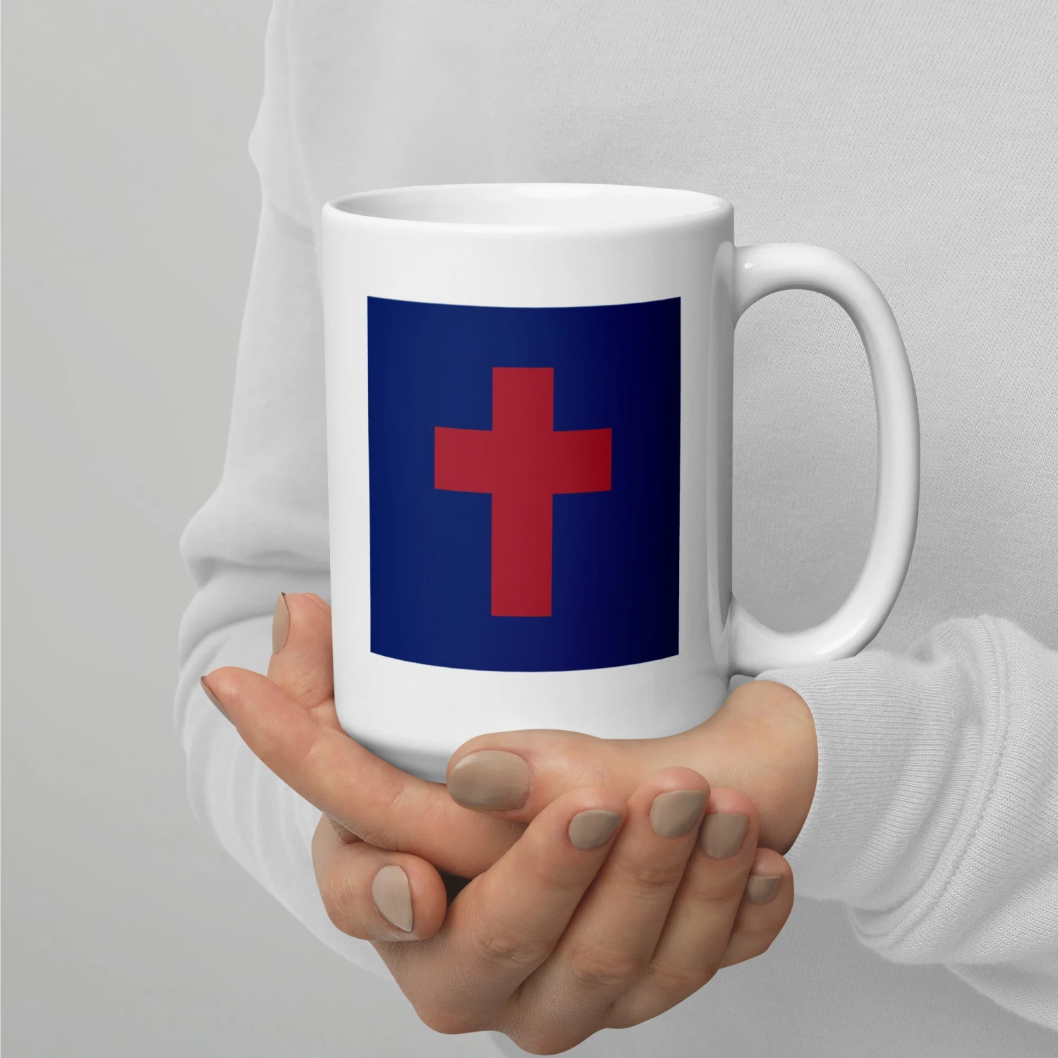 Christian Flag Mug - 11 Oz And 15 Oz - Image 12