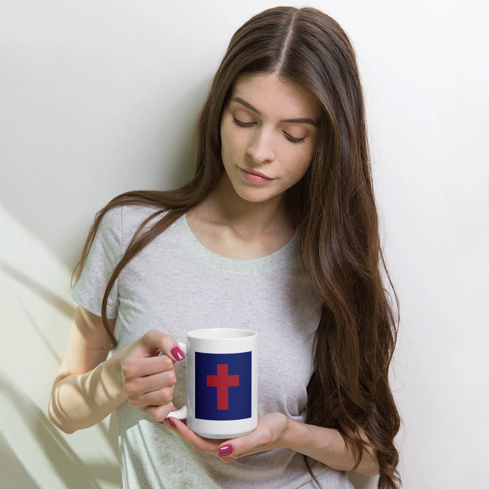 Christian Flag Mug - 11 Oz And 15 Oz - Image 8